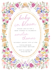BIB - Invitation design preview