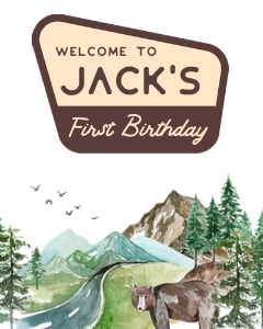 OHC - Welcome Sign design preview