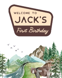 OHC - Welcome Sign - 16x20: OHC - Full Bundle
