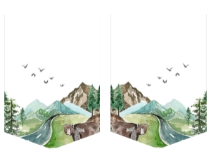 OHC - Happy Birthday Bunting 8 - 11x8.5: OHC - Full Bundle