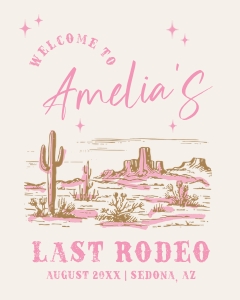 HLR - Welcome Sign - 16x20: HLR - Welcome Signs
