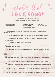 HLR - What's That Love Song - 5x7: HLR - 35 Games