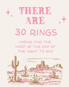 HLR - Ring Hunt Sign - 8x10: HLR - 35 Games