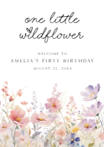 LWF - Welcome Sign - A2 - 16.5x23.4: LWF - Welcome Sign