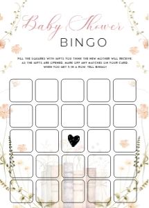 ANC - Baby Bingo - 5x7: ANC - Games Bundle