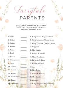 ANC - Fairytale Parents - 5x7: ANC - Games Bundle