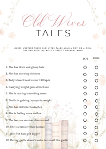ANC - Old Wives Tales - 5x7: ANC - Games Bundle