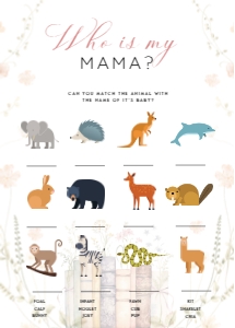 ANC - Who Is My Mama - 5x7: ANC - Games Bundle