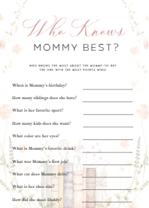 ANC - Who Knows Mommy Best - 5x7: ANC - Games Bundle