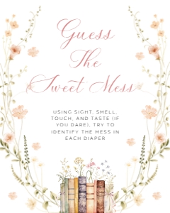 ANC - Guess The Sweet Mess Sign - 8x10: ANC - Games Bundle