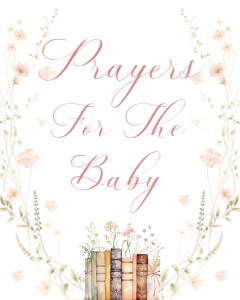 ANC - Prayers For The Baby Sign - 8x10: ANC - Games Bundle