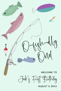 OFO - Welcome Sign - 20x30: OFO - Welcome Signs - Modern Block