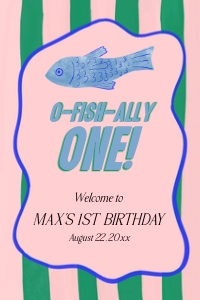 OFO - Welcome Sign - 24x36: OFO - Welcome Signs - Wavy