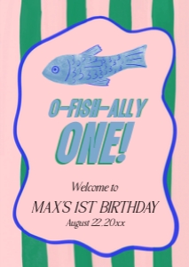 OFO - Welcome Sign - A3 - 11.7x16.5: OFO - Welcome Signs - Wavy