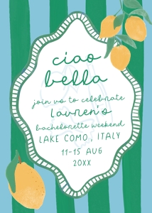 CB - Invitation Set design preview