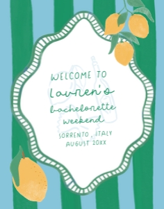 CB - Welcome Sign - 11x14: CB - Welcome Signs