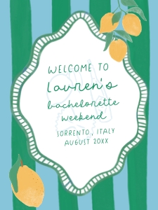 CB - Welcome Sign - 18x24: CB - Welcome Signs