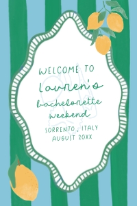 CB - Welcome Sign - 20x30: CB - Welcome Signs