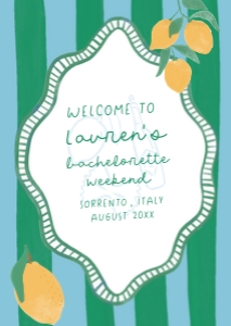 CB - Welcome Sign - A3 - 11.7x16.5: CB - Welcome Signs