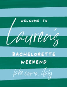 CB - Welcome Sign - 8.5x11: CB - Welcome Signs