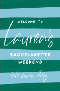 CB - Welcome Sign - 20x30: CB - Welcome Signs