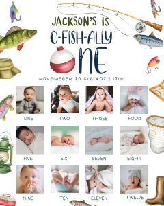 OFO - My First Year Photos - 8x10: OFO - My First Year Photos