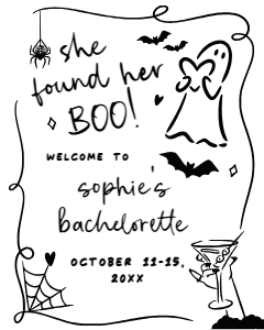 HWB - Welcome Sign - 8x10: HWB - Welcome Signs