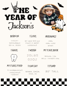 HW1 - My First Year Stats WP - 11x14: My First Year Stats v2