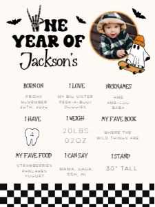 HW1 - My First Year Stats WP - 18x24: My First Year Stats v2