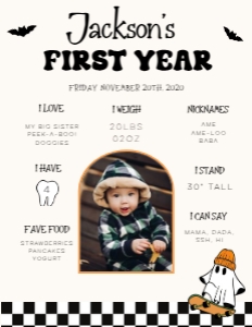 HW1 - My First Year Stats WP v2 - 8.5x11: Full Bundle