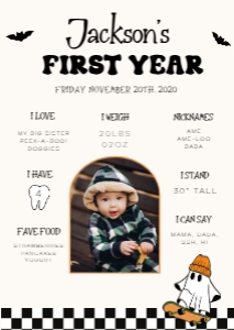 HW1 - My First Year Stats WP v2 - A2 - 16.5x23.4: Full Bundle