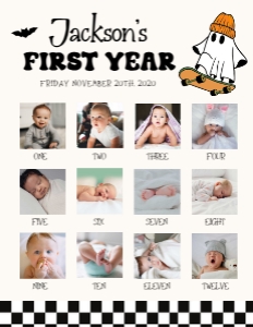 HW1 - My First Year Photos - 8.5x11: My First Year Photos