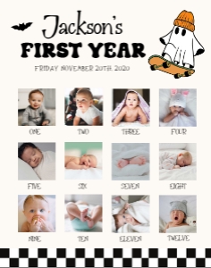 HW1 - My First Year Photos - 11x14: My First Year Photos