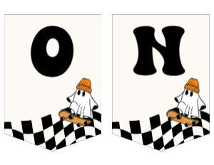 HW1 - One Bunting 1 - 11x8.5: Full Bundle