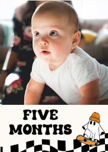 HW1 - Photo Card - Five Months: Full Bundle