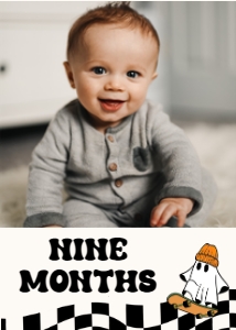 HW1 - Photo Card - Nine Months: Full Bundle