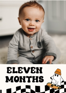 HW1 - Photo Card - Eleven Months: Full Bundle