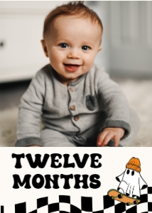 HW1 - Photo Card - Twelve Months: Full Bundle