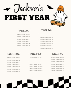 HW1 - Seating Chart - 16x20: Full Bundle