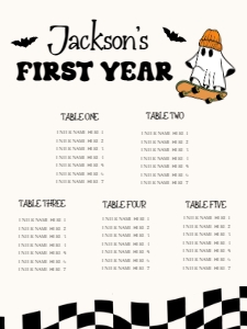 HW1 - Seating Chart - 18x24: Full Bundle