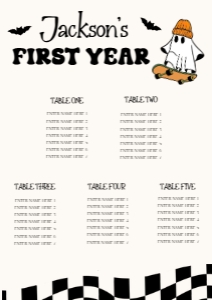 HW1 - Seating Chart - A2 - 16.5x23.4: Full Bundle