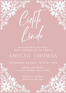 CL - Invitation - 5x7 design preview