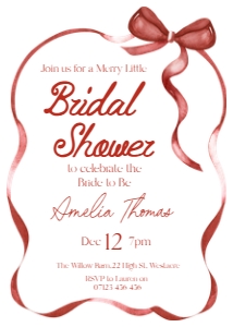 CBS - Bridal Shower Invite - 5x7: CBS - Invitation