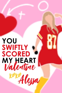 Taylor x Travis Inspired Valentine - Half (3x4.5): Taylor x Travis Inspired Valentine - Half (3x4.5)