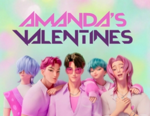 kpop Demon Hunter Valentines Box Topper - Style: Saja Boys - 8.5x11: Saja Boys Printable For Valentines Box EDITABLE DIGITAL DOWNLOAD