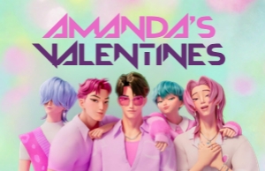 kpop Demon Hunter Valentines Box Topper - Style: Saja Boys - 8.5x5.5: Saja Boys Printable For Valentines Box EDITABLE DIGITAL DOWNLOAD