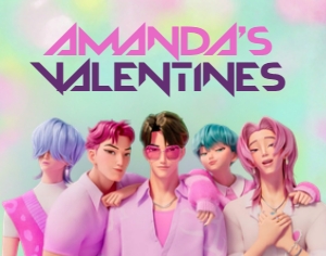 kpop Demon Hunter Valentines Box Topper - Style: Saja Boys - 11x14: Saja Boys Printable For Valentines Box EDITABLE DIGITAL DOWNLOAD