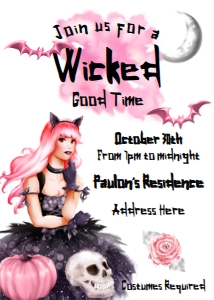 Halloween Party Invitation design preview