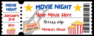 Movie Night Ticket: Movie Night Ticket