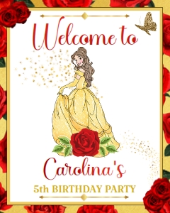 Belle Sign: Belle Welcome Sign